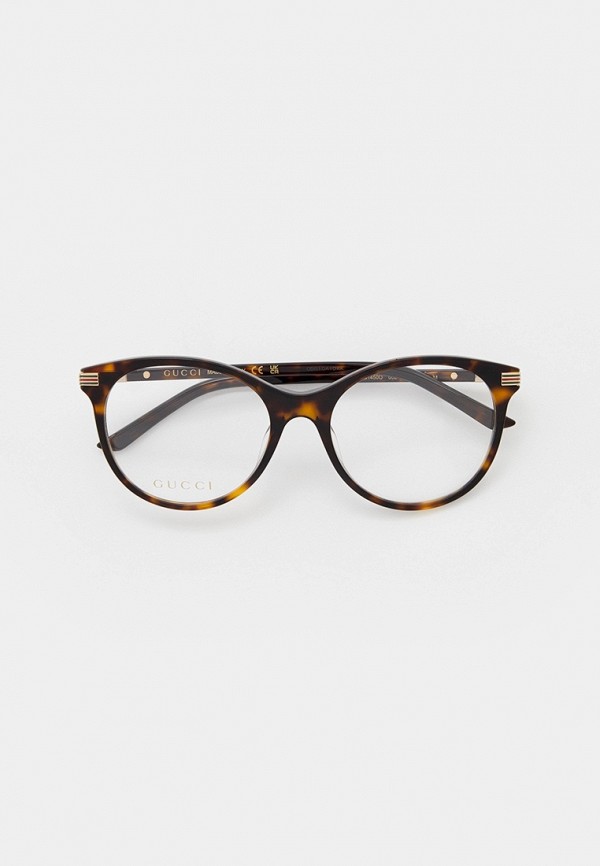 

Оправа Gucci, Коричневый, GG1450O 002