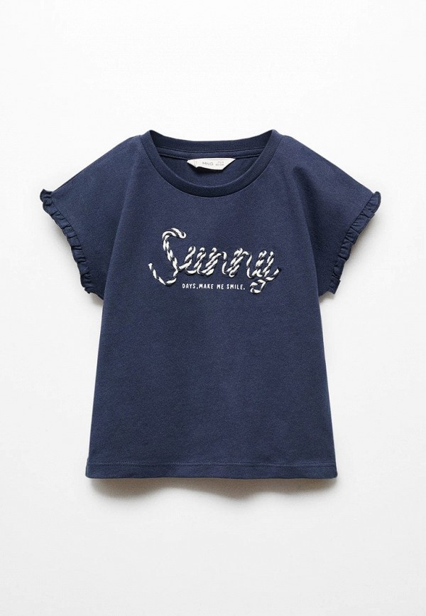 

Футболка Mango Kids, Синий, SUNNY