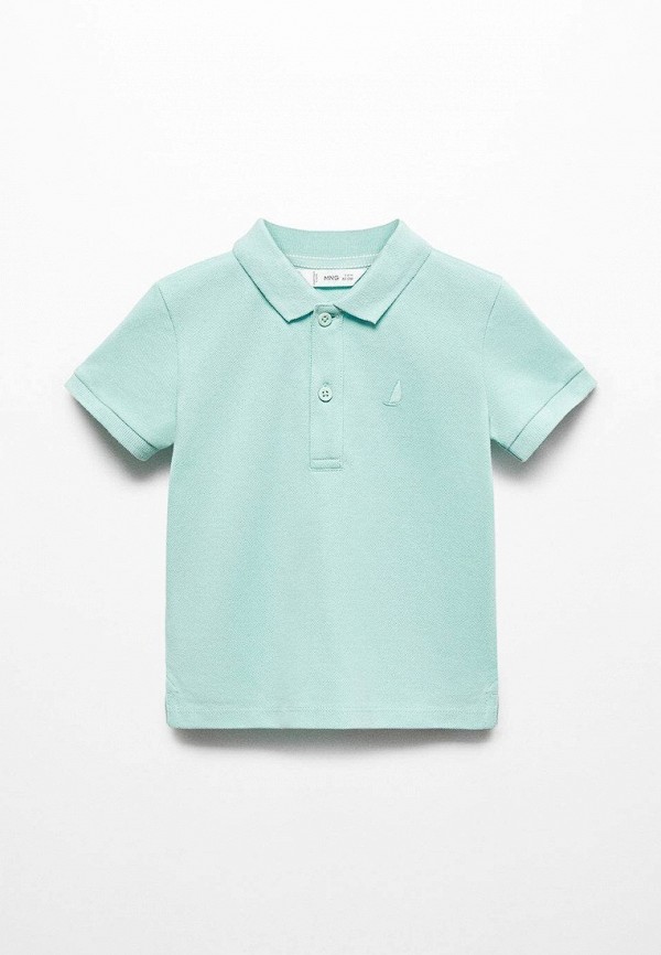 

Поло Mango Kids, Бирюзовый, JAVI6