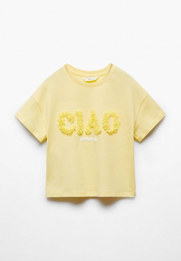 

Футболка Mango Kids, Желтый, AMORE