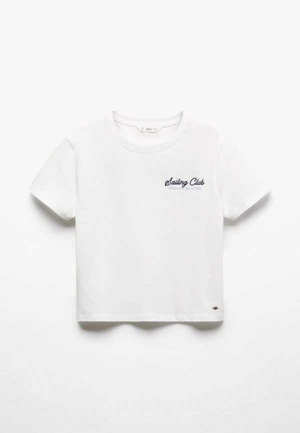 

Футболка Mango Kids, Белый, TROPEZ