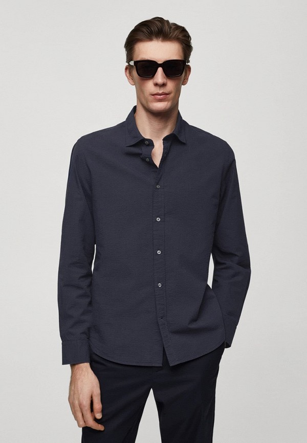 

Рубашка Mango Man, Синий, SOLLER