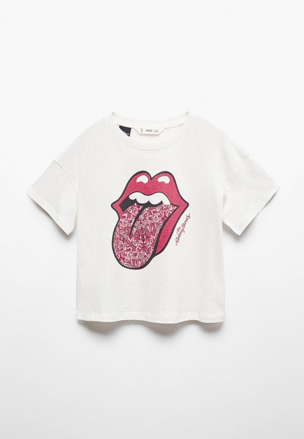 

Футболка Mango Kids, Белый, LENGUA
