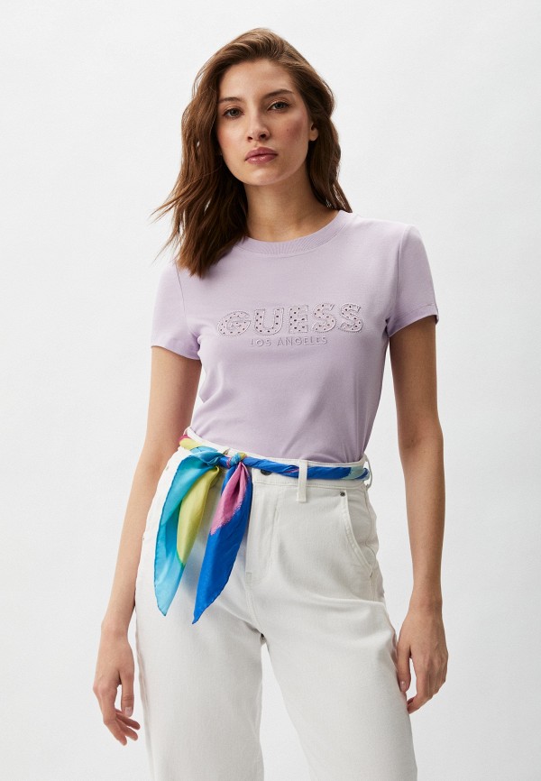 

Футболка Guess, Фиолетовый