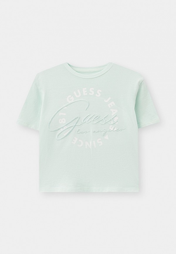 

Футболка Guess, Бирюзовый
