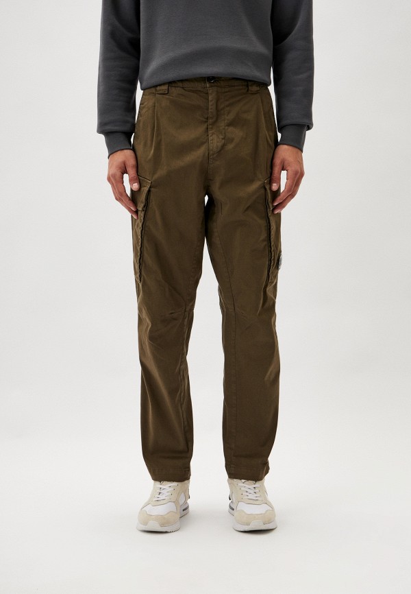 

Брюки C.P. Company, Хаки, Stretch Sateen Loose Cargo