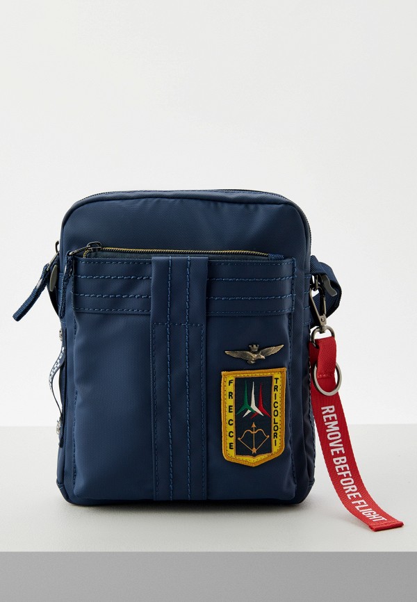 

Сумка и брелок Aeronautica Militare, Синий