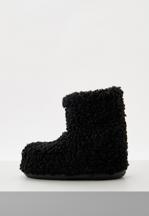 

Луноходы Moon Boot, Черный, ICON LOW NOLACE FAUX CURLY