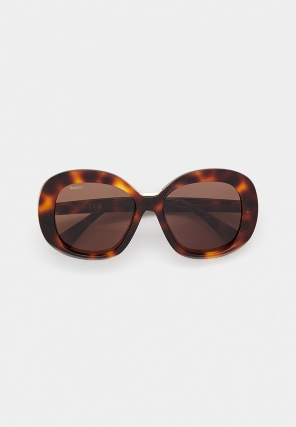 

Очки солнцезащитные Max Mara, Коричневый, MM 0087 52E