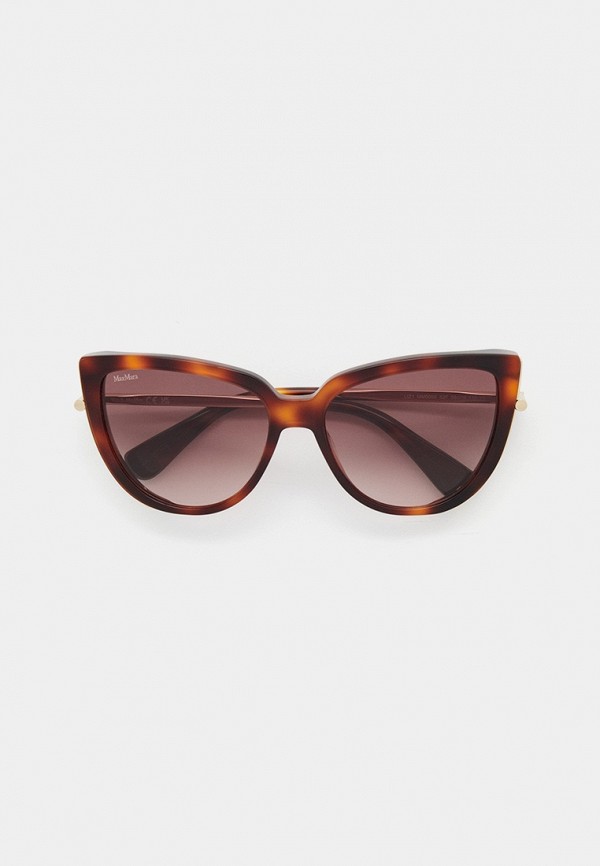 

Очки солнцезащитные Max Mara, Коричневый, MM 0095 52F
