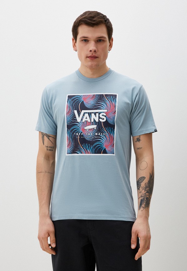 

Футболка Vans, Голубой, MN CLASSIC PRINT BOX