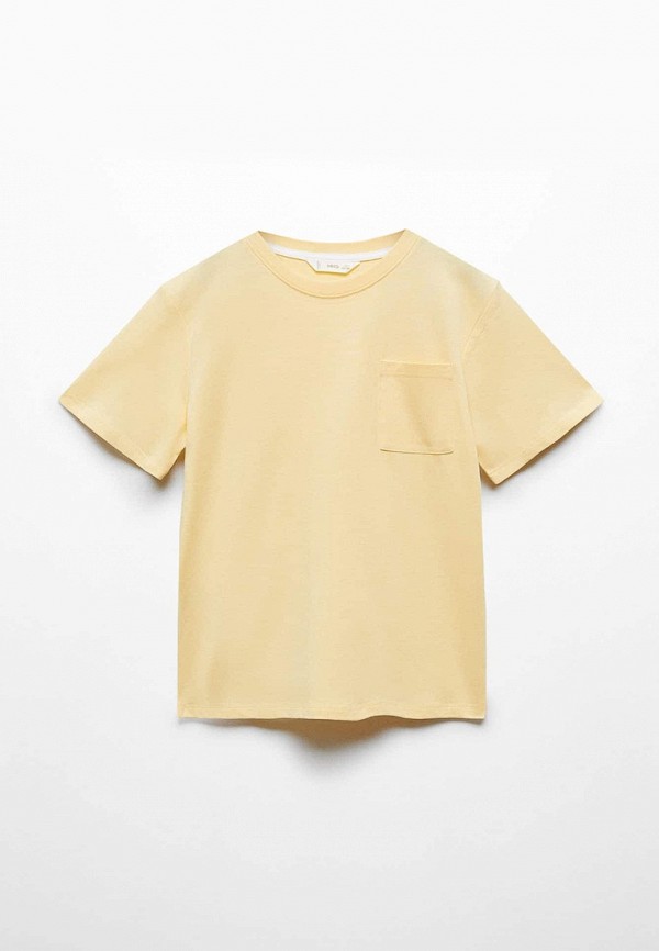 

Футболка Mango Kids, Желтый, BASIC6
