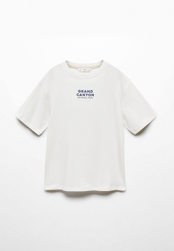 

Футболка Mango Kids, Белый, OESTE