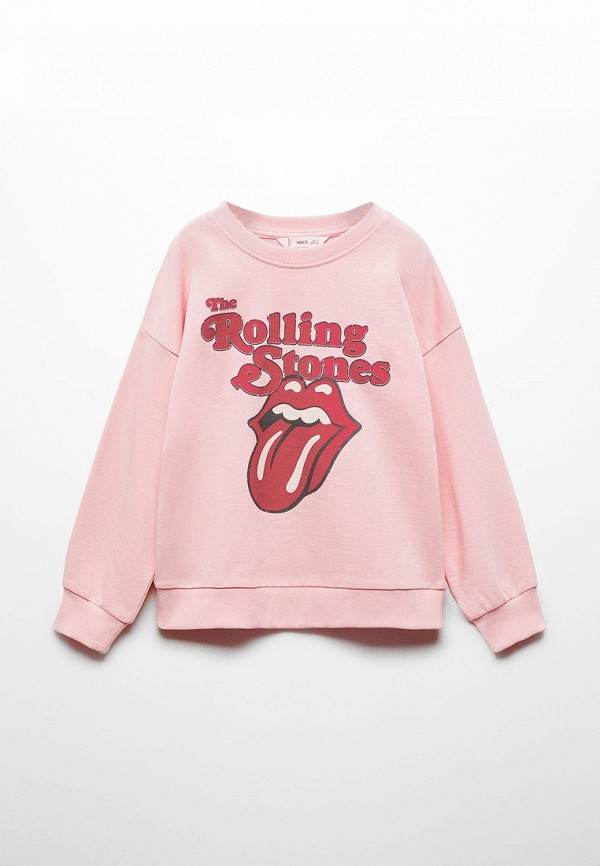 

Свитшот Mango Kids, Розовый, ROLLING