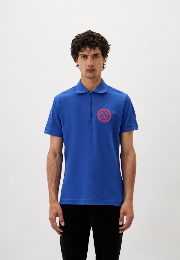 

Поло Versace Jeans Couture, Синий