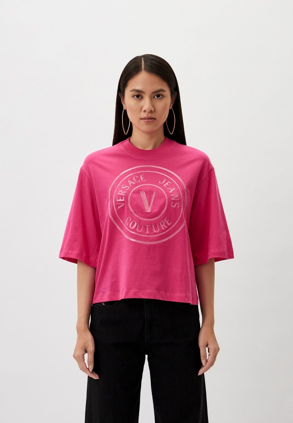 

Футболка Versace Jeans Couture, Фуксия