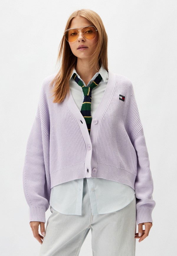 

Кардиган Tommy Jeans, Фиолетовый