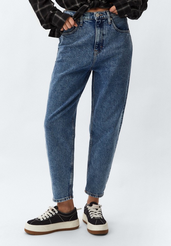 

Джинсы Tommy Jeans, Синий, MOM JEAN UH TPR