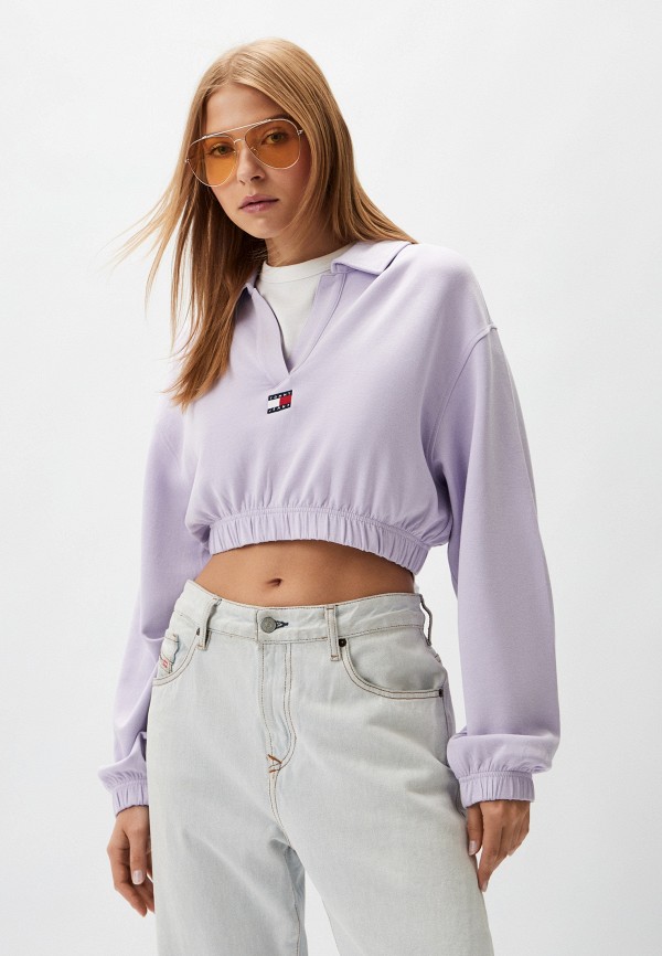 

Свитшот Tommy Jeans, Фиолетовый