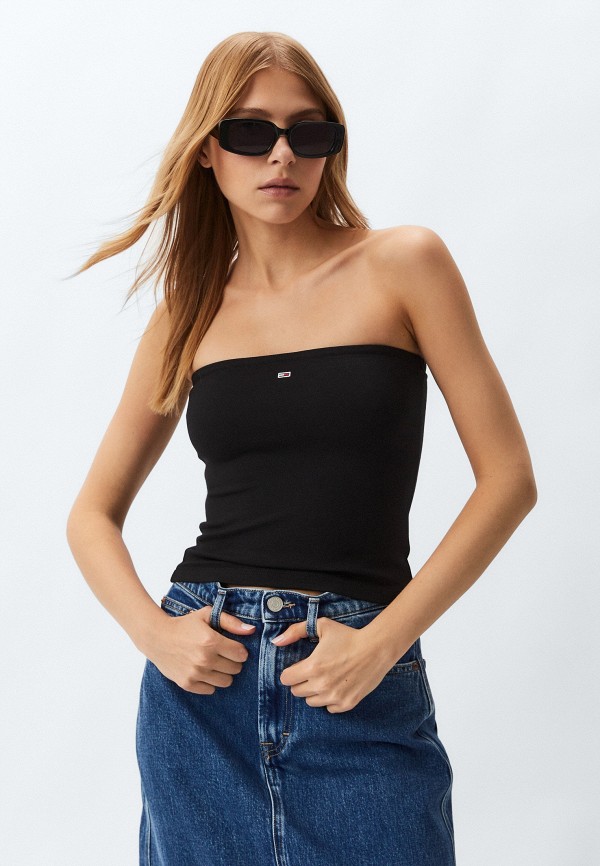

Топ Tommy Jeans, Черный