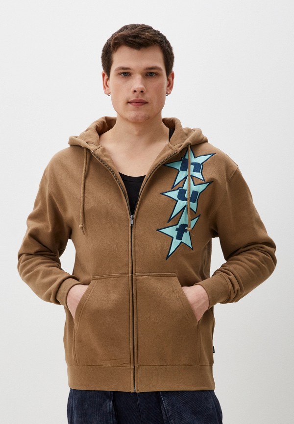 

Толстовка Huf, Коричневый, ALL STAR