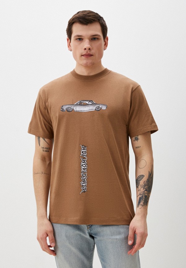 

Футболка Huf, Коричневый, HUF CAR CLUB