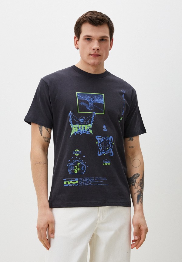 

Футболка Huf, Серый, ZINE
