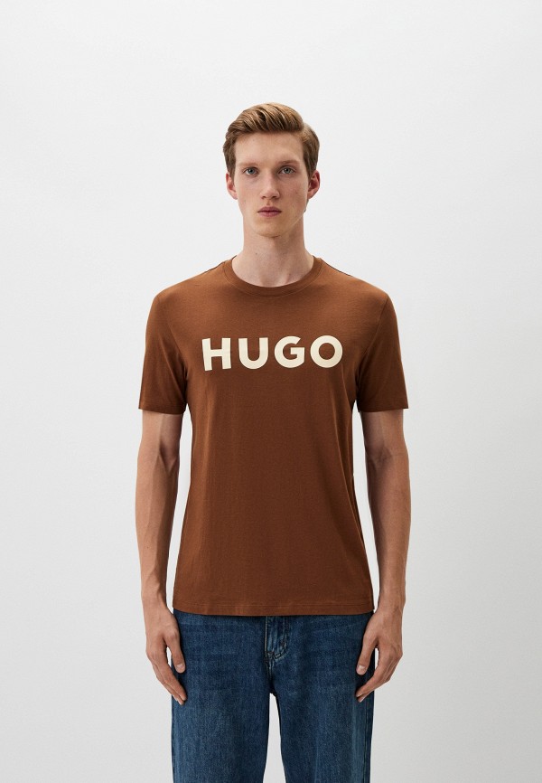 

Футболка Hugo, Коричневый, Dulivio