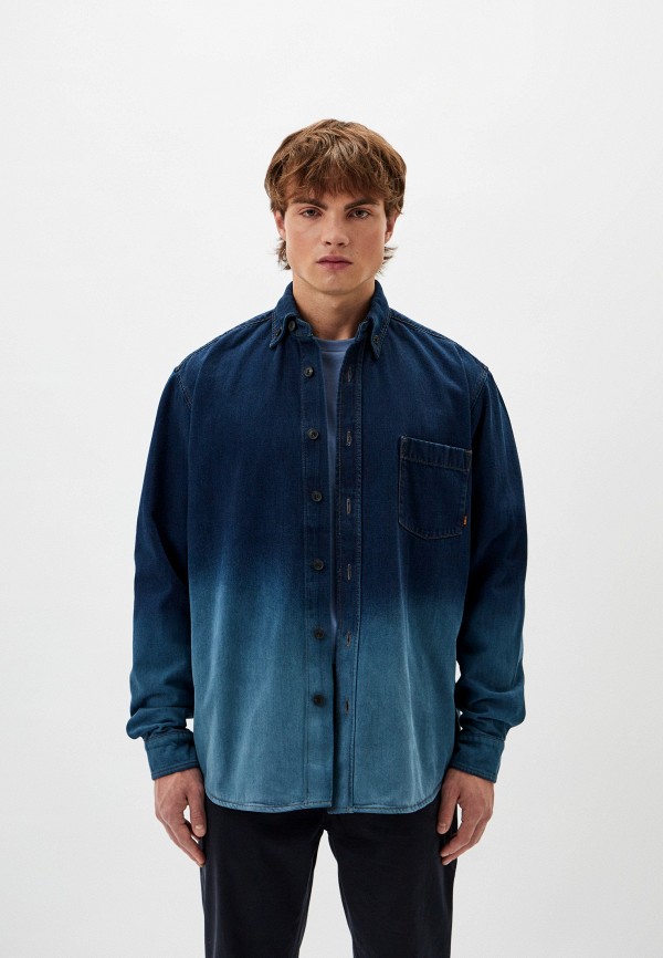 

Рубашка джинсовая Boss, Синий, Lambey - Denim