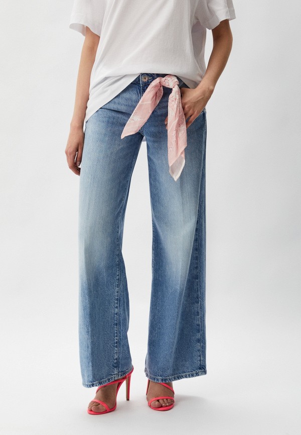 

Джинсы и платок Guess, Голубой, SEXY PALAZZO