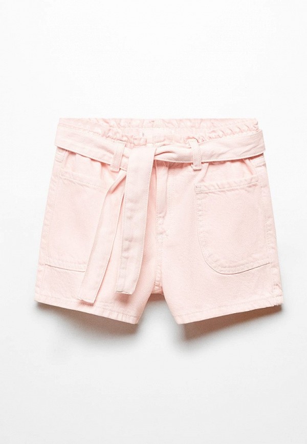 

Шорты джинсовые Mango Kids, Розовый, RUTH
