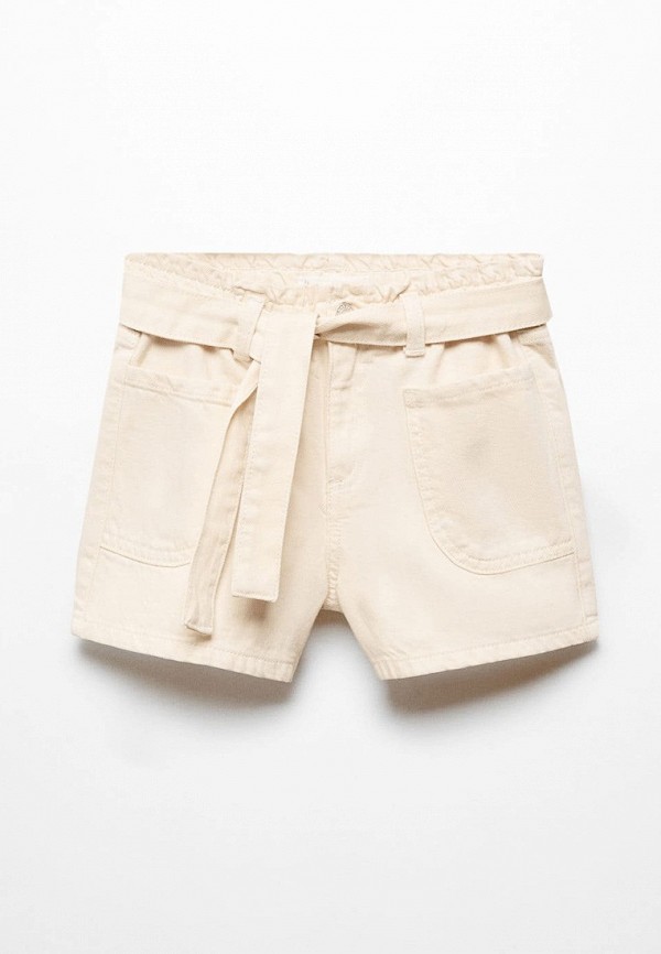 

Шорты джинсовые Mango Kids, Бежевый, RUTH
