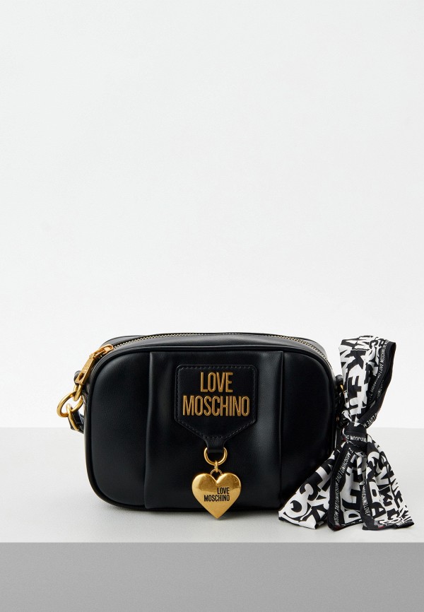 

Сумка и платок Love Moschino, Черный