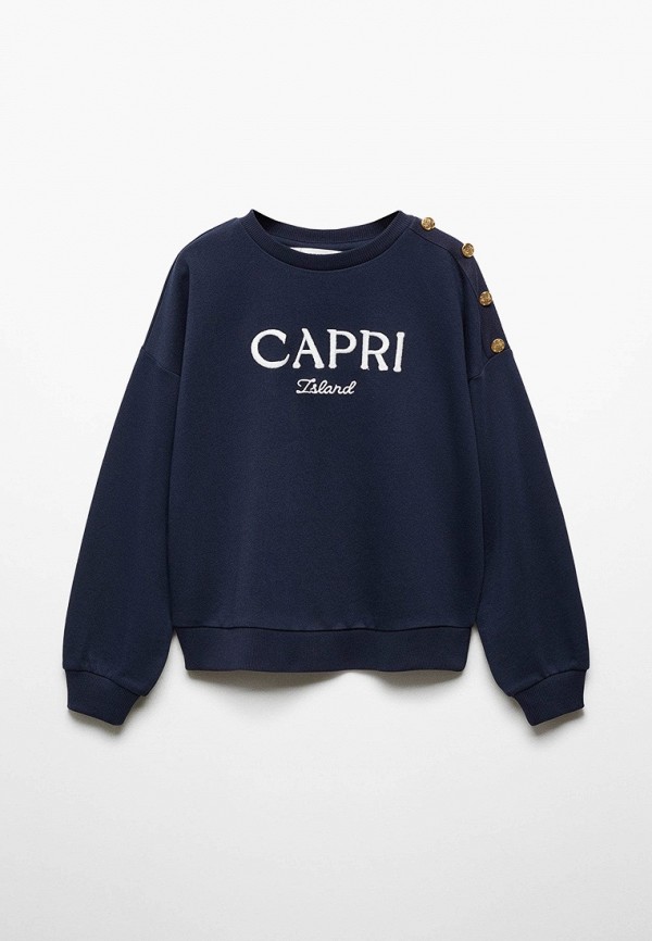 

Свитшот Mango Kids, Синий, CAPRI