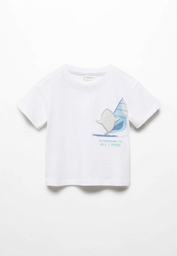 

Футболка Mango Kids, Белый, WIND