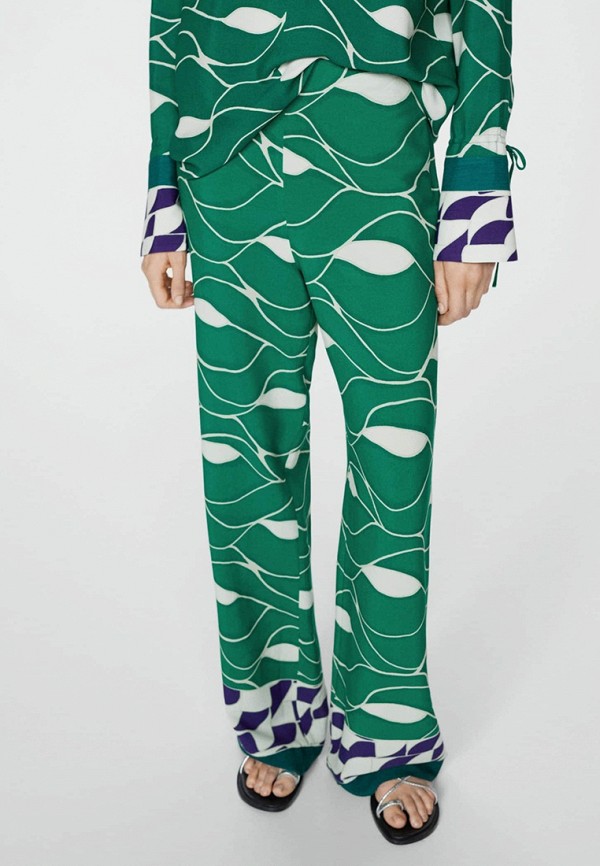 

Брюки Mango, Зеленый, LARSON