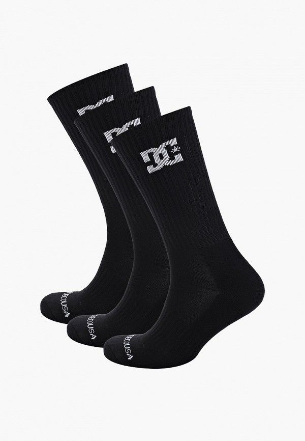 

Носки 3 пары DC Shoes, Черный, SPP DC CREW 3PK SOCK KVJ0