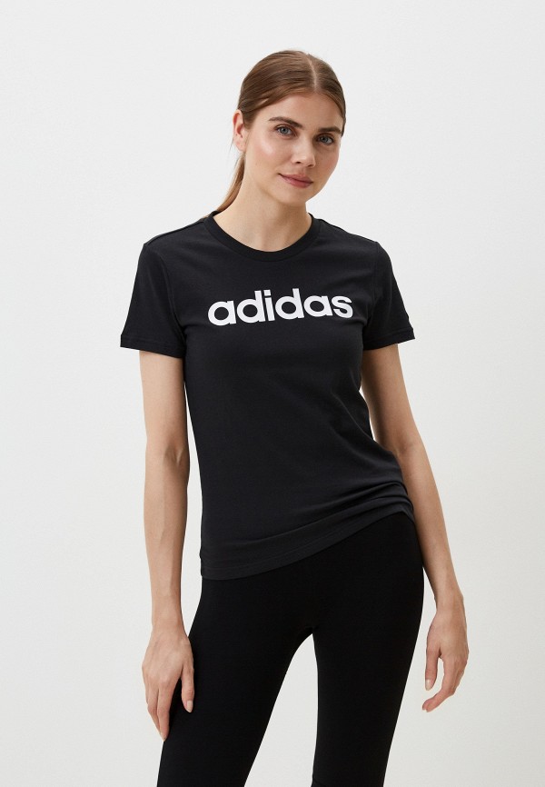 

Футболка adidas, Черный, W LIN T