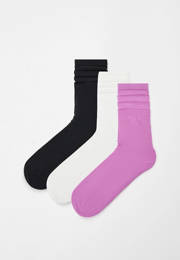 

Носки 3 пары adidas Originals, Разноцветный, CREW SOCK 3PP