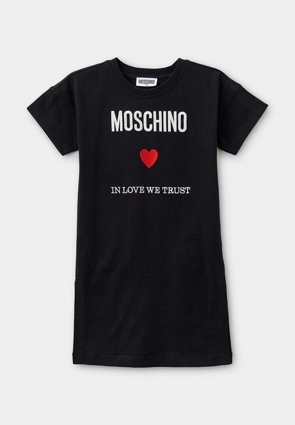 

Платье Moschino Kid, Черный, MINI ME