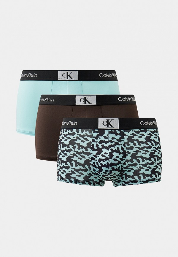 

Трусы 3 шт. Calvin Klein Underwear, Разноцветный, LOW RISE TRUNK