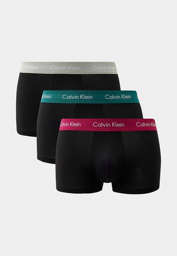 

Трусы 3 шт. Calvin Klein Underwear, Черный, LOW RISE TRUNK