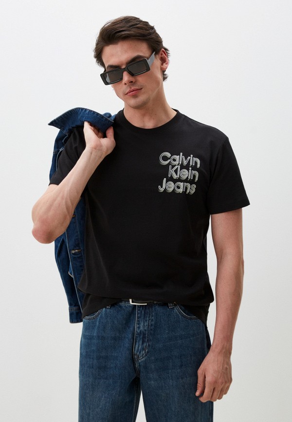 

Футболка Calvin Klein Jeans, Черный