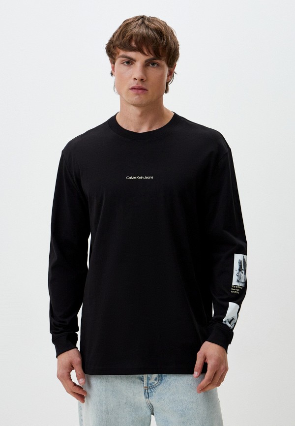 

Лонгслив Calvin Klein Jeans, Черный