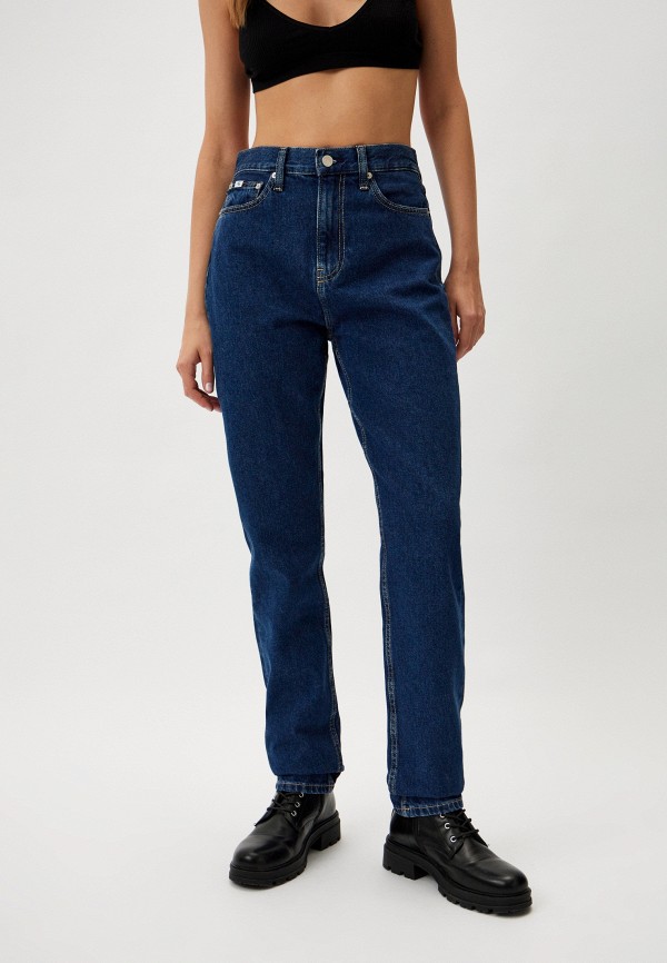 

Джинсы Calvin Klein Jeans, Синий, AUTHENTIC SLIM STRAIGHT