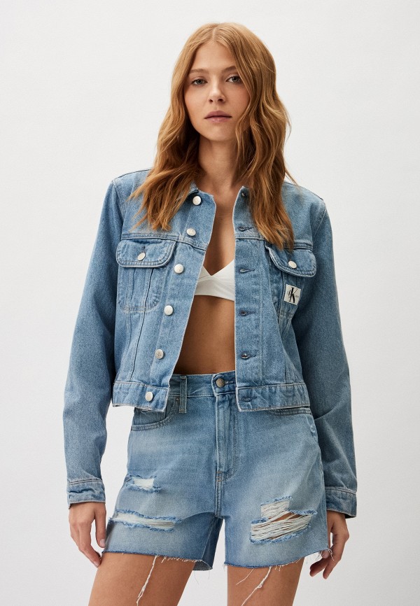 

Куртка джинсовая Calvin Klein Jeans, Голубой