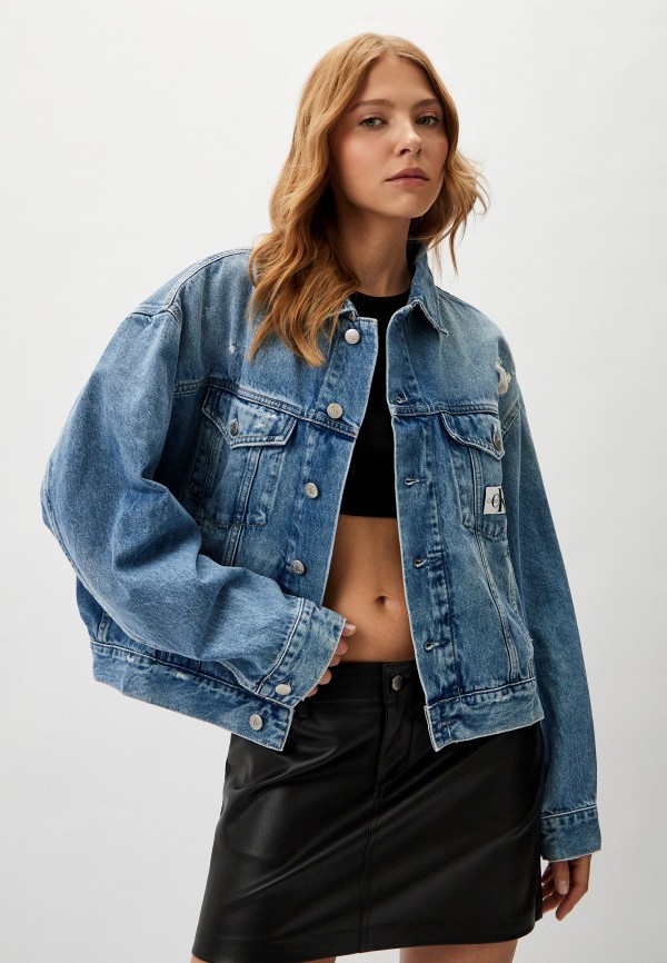

Куртка джинсовая Calvin Klein Jeans, Синий