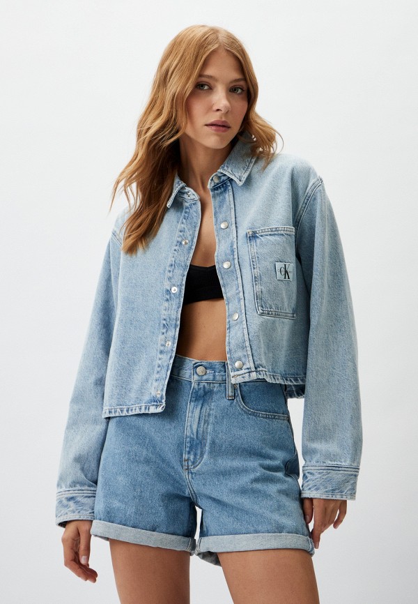 

Рубашка джинсовая Calvin Klein Jeans, Голубой