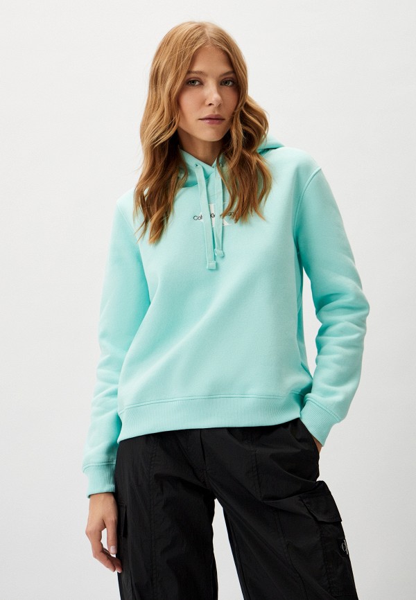 

Худи Calvin Klein Jeans, Бирюзовый