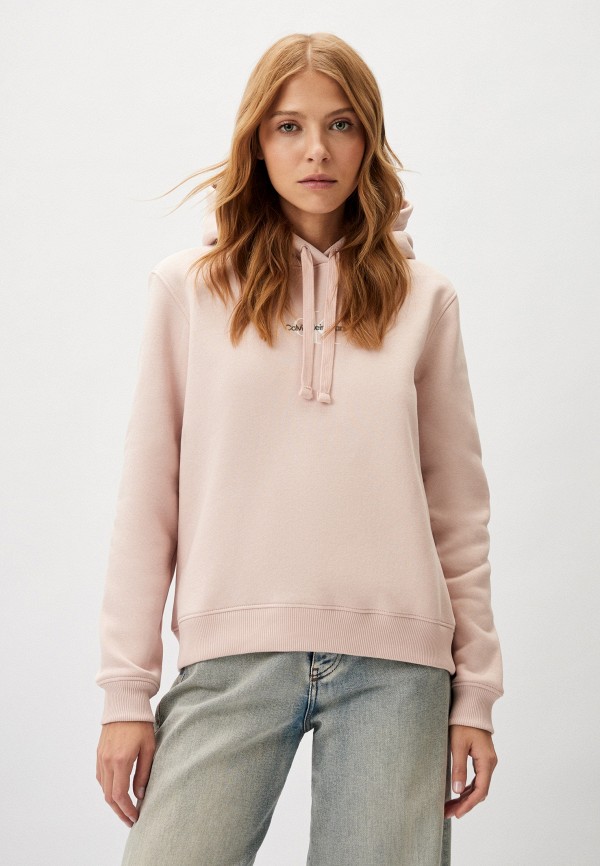 

Худи Calvin Klein Jeans, Розовый